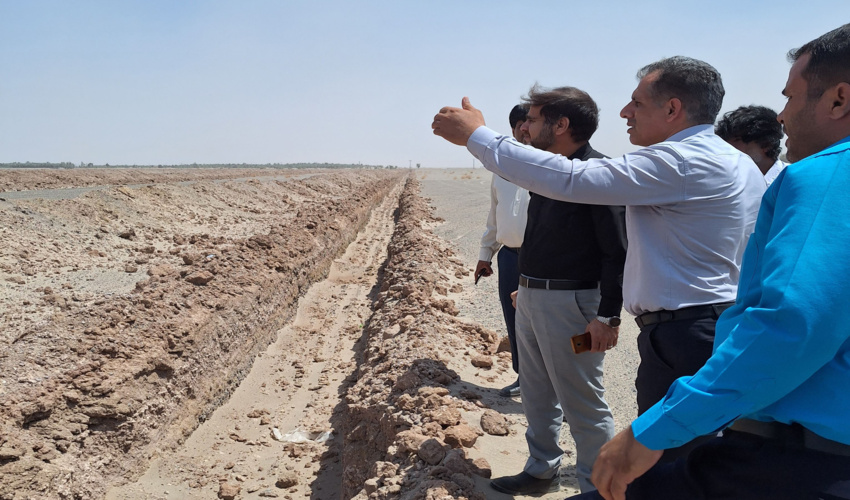 اجرای 30 کیلومتر پروژه احداث تله رسوبگیر در شمال روستای توکل آباد و قدرت آباد چاهدگال