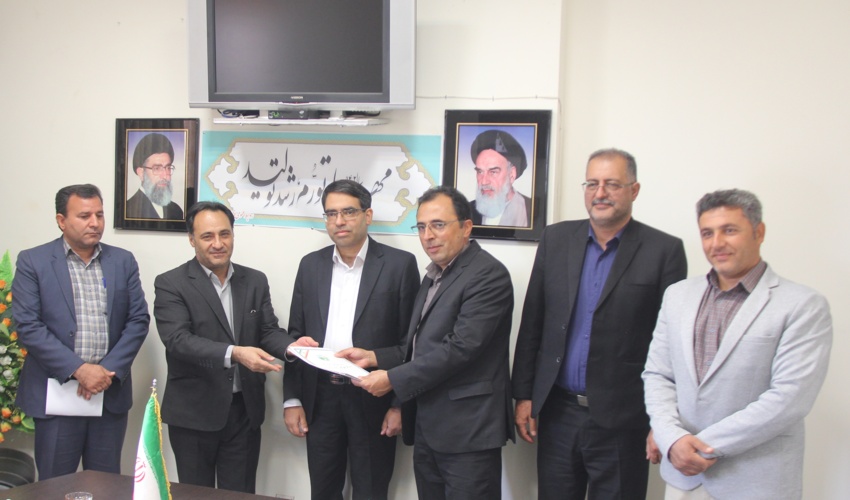 سرپرست جدید اداره منابع طبیعی و آبخیزداری راور معرفی شد
