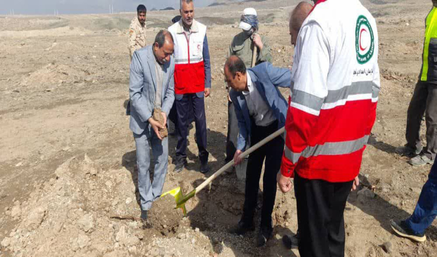 غرس 8 هزار اصله نهال تا پایان هفته منابع طبیعی در شهرستان بافت