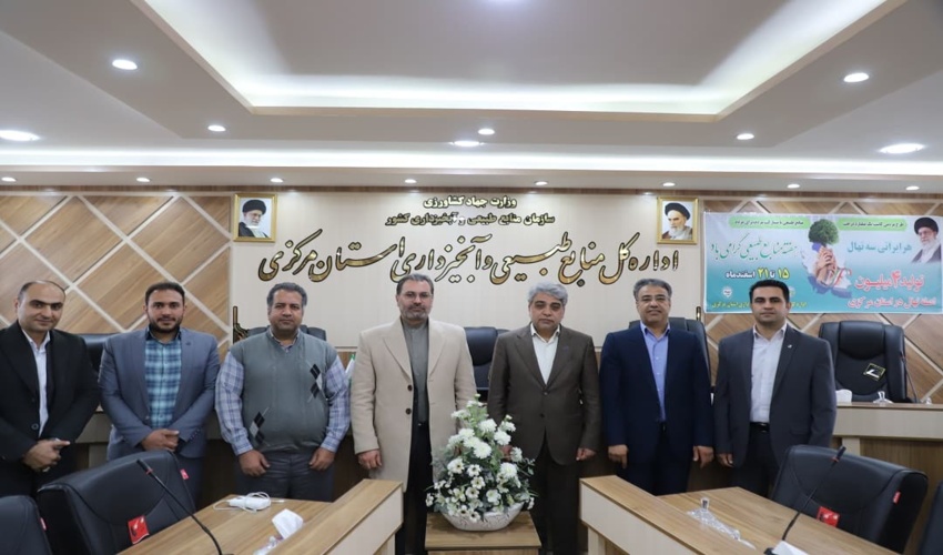 کاشت نهال در قنوات ثبت جهانی بخش بروات شهرستان بم