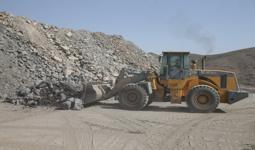 جلوگیری از برداشت غیرمجاز شن در ریگان