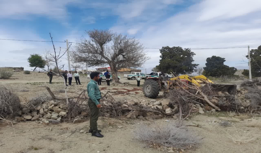 بازگشت بیش از هشت هزار متر مربع از انفال به بیت المال شهرستان ارزوئیه