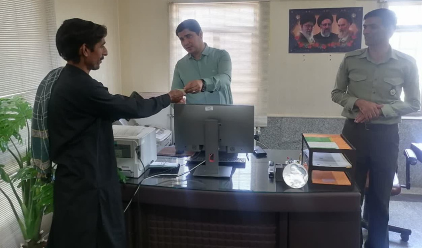 عضویت سرطایفه یکی از طوایف بلوچ مناطق شرقی شهرستان بم بعنوان همیار طبیعت