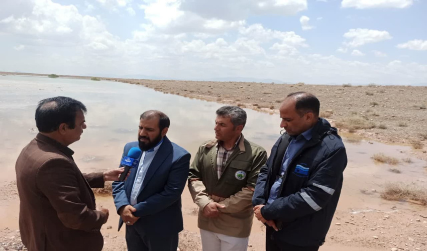 ذخیره ۲و نیم میلیون متر مکعب آب در پشت سد‌های خاکی زرند