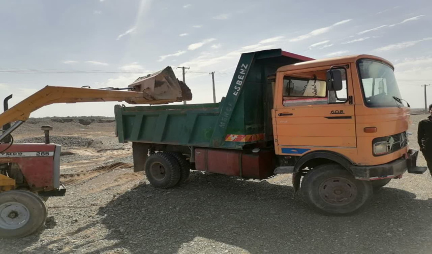 جلوگیری از تخریب اراضی ملی بم