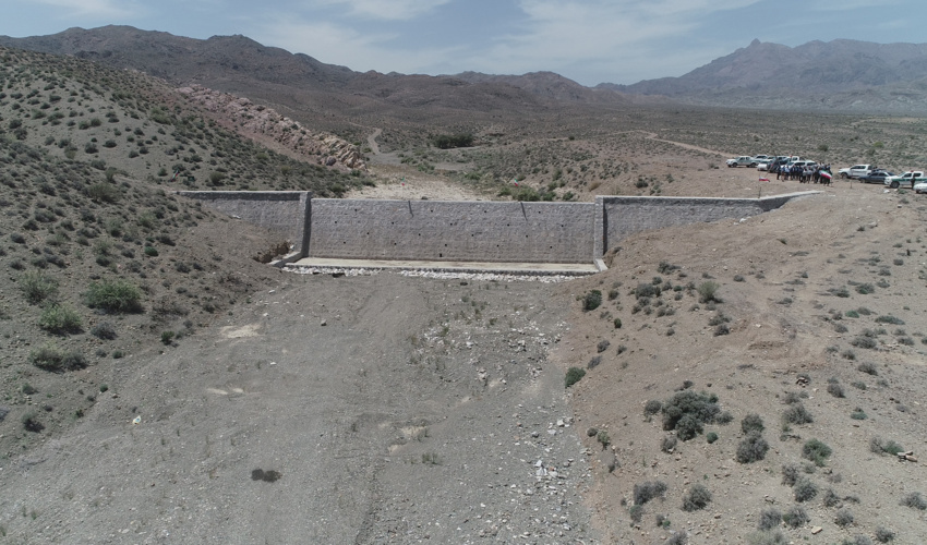 بهره برداری از 11 پروژه آبخیزداری در شهرستان ارزوئیه 