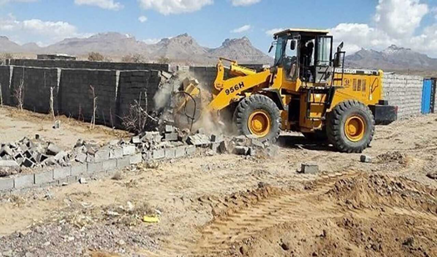 رفع تصرف اراضی ملی در کرمان