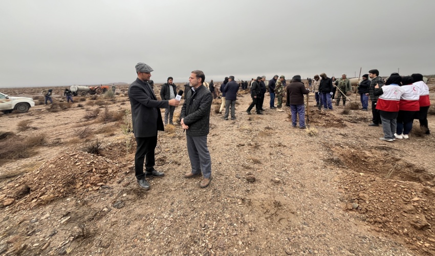 پویش درختکاری پیروان شهید سلیمانی